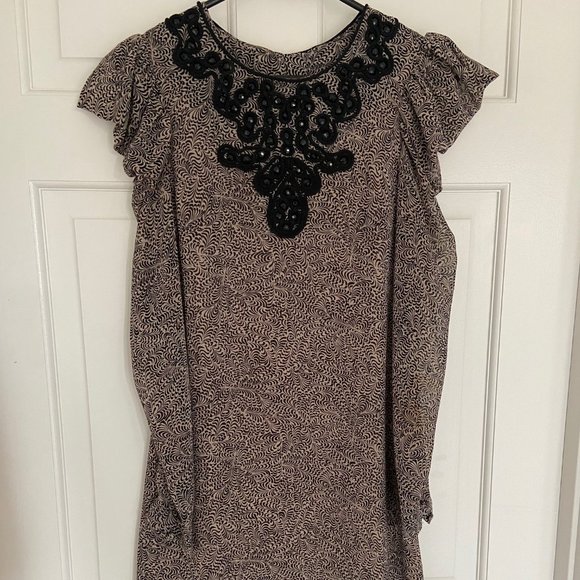 French Connection - Classy Mini Dress with Embrodery - Picture 1 of 5